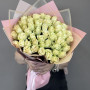 51 белая роза (Кения) фото 4